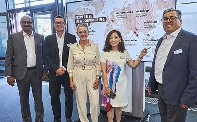 VietnamWood và NürnbergMesse công bố quan hệ hợp tác chiến lược nhằm khai thác thêm nhiều cơ hội mới cho triển lãm công nghiệp chế biến gỗ